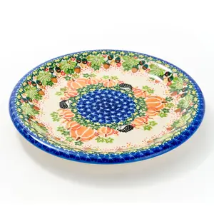 Lidia's Polish Pottery Hand Painted Seasonal 10" Dinner Plate