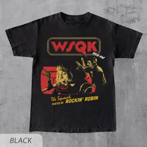WSQK Rockin' Robin Tee The Squawk Radio Bootleg Shirt - Stranger Thigs Tv Show Shirt