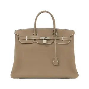 Pre-owned HERMÈS Calfskin Shoulder Bags Birkin40 Togo