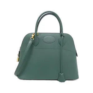 Pre-owned HERMÈS Calfskin Shoulder Bags Hermes Bolide31cm Alden Bag