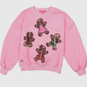 Women's Gingerbread Pink Pullover Sweater - Womenswear