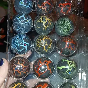 Dinosaur Egg Surprise Box, 15pcs/box Colorful Dinosaur Eggs, Novelty Toy for Gifts, Birthday Gift for Boys & Girls