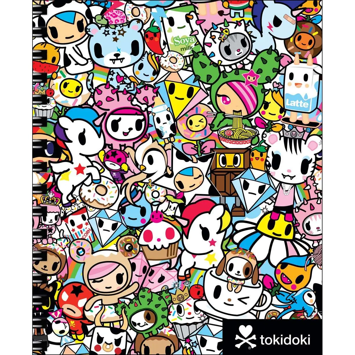 tokidoki Sketchbook with Spiral Hardcover Blank Sketch Book, 9 x 11-Inches tokidoki Sketchbook with Spiral Hardcover Blank Sketch Book, 9 x 11-Inches