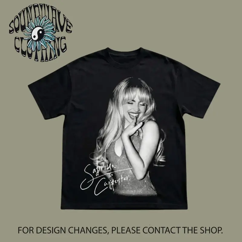 sabrina blue tour tshirt - TikTok Shop