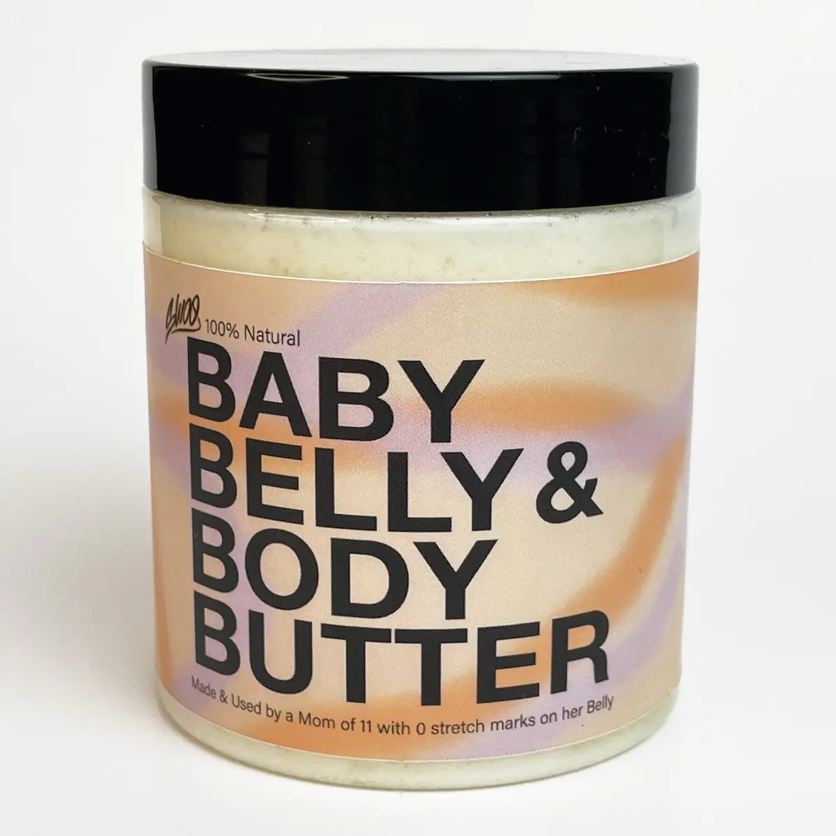 Swoo Body Butter - Anti-Stretch Moisturizer with All-Natural Ingredients - Prevents Stretch marks, soothes acne, sunburn, and eczema
