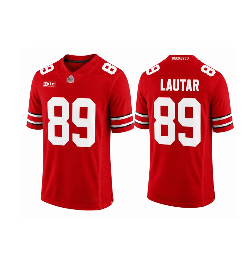 2026 Edition Football inspired by Lautar Nick. 89 ,  Game  Day Outfit Jersey - Red