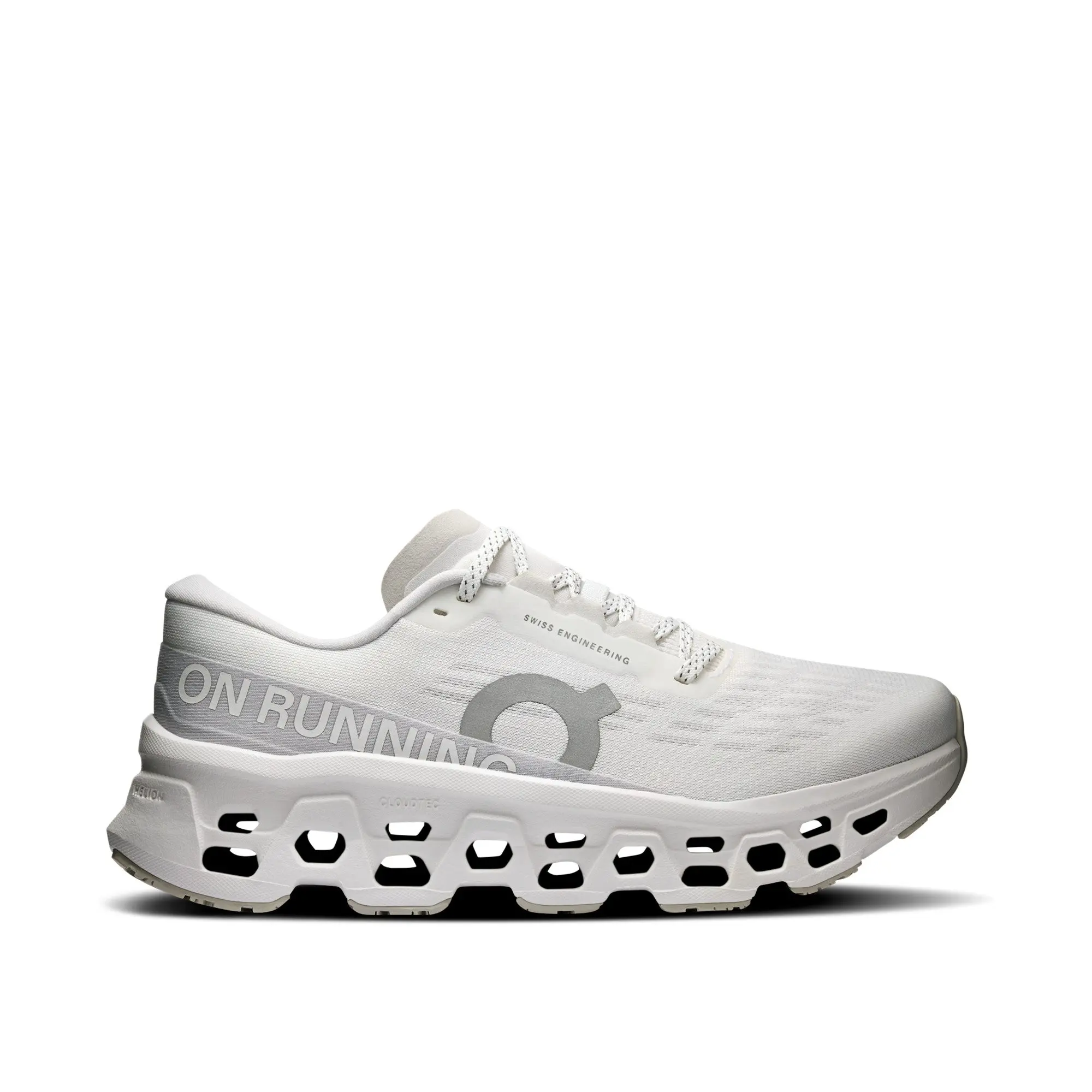On Cloudmonster 3 White Wolf Women's Running Shoes 3WG10032852