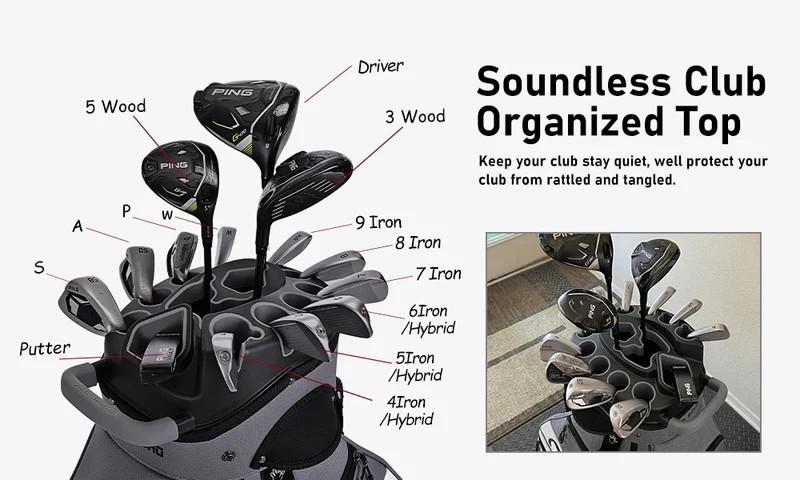 Ask Echo Golf T-LOCK 4.0 Cart Bag