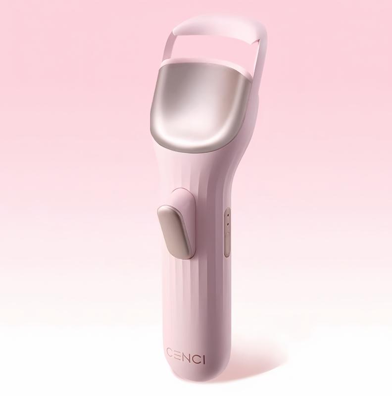 CENCI Heated Eyelash Curler Version4pro,Premium Electric Eyelash Sculpting Device,Rechargeable Heated Lash Styler,CENCI White Cosmetics Curling Glam