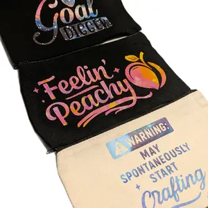 Handmade Pouches Motivation Inspirational Girly Goals Crafting Ready to Ship