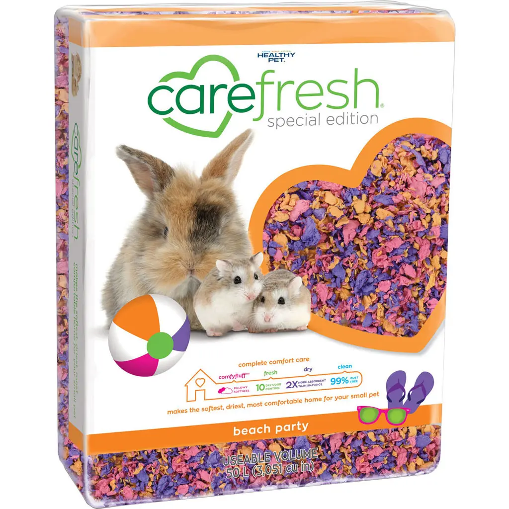 Carefresh L0785 Small Pet Bedding - Beach Party - 50 Liter