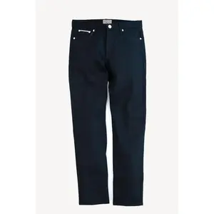 Japanese Jet Black | Slim Straight Selvedge Denim