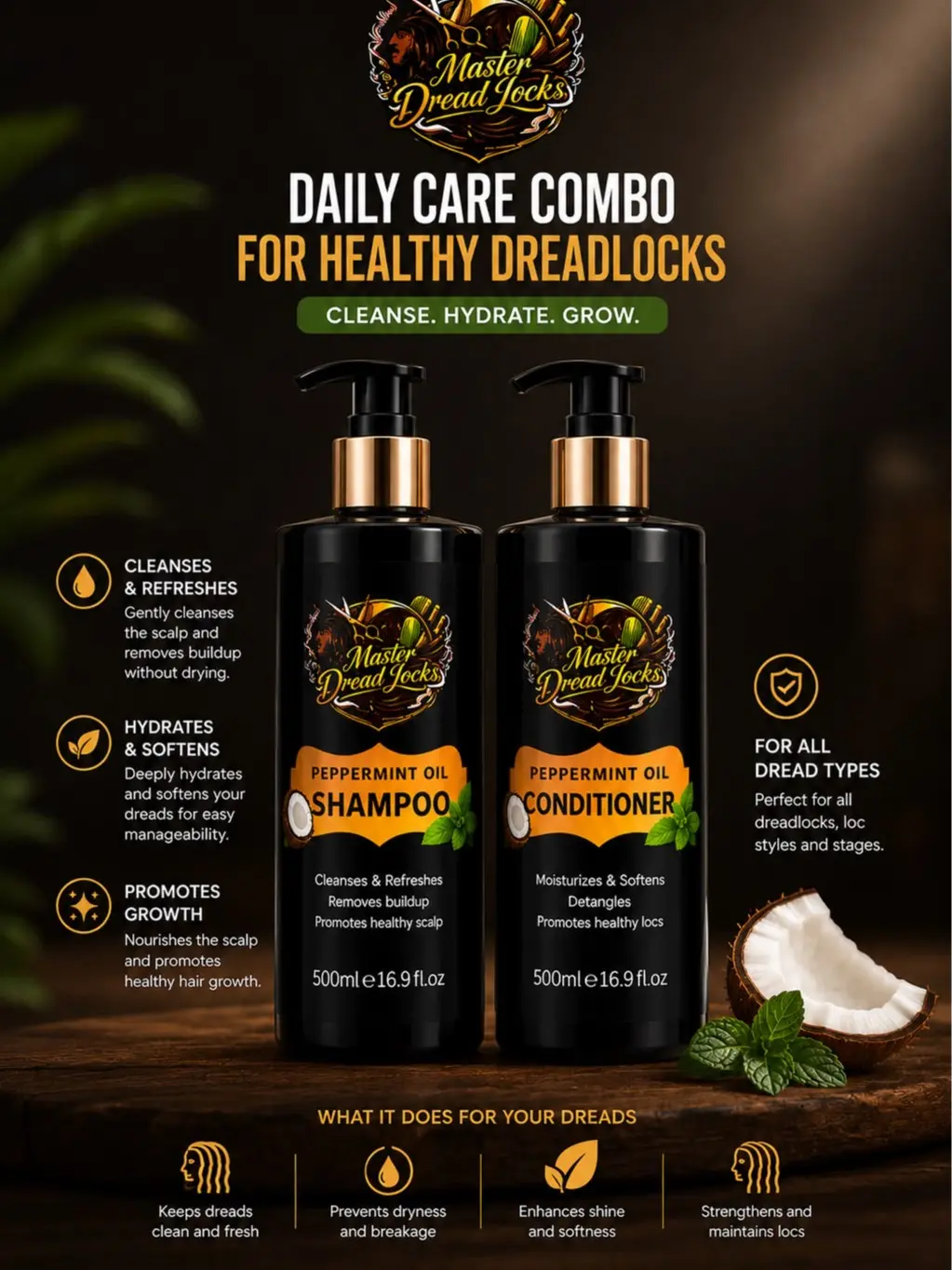 Master Locs  Shampoo & Conditioner