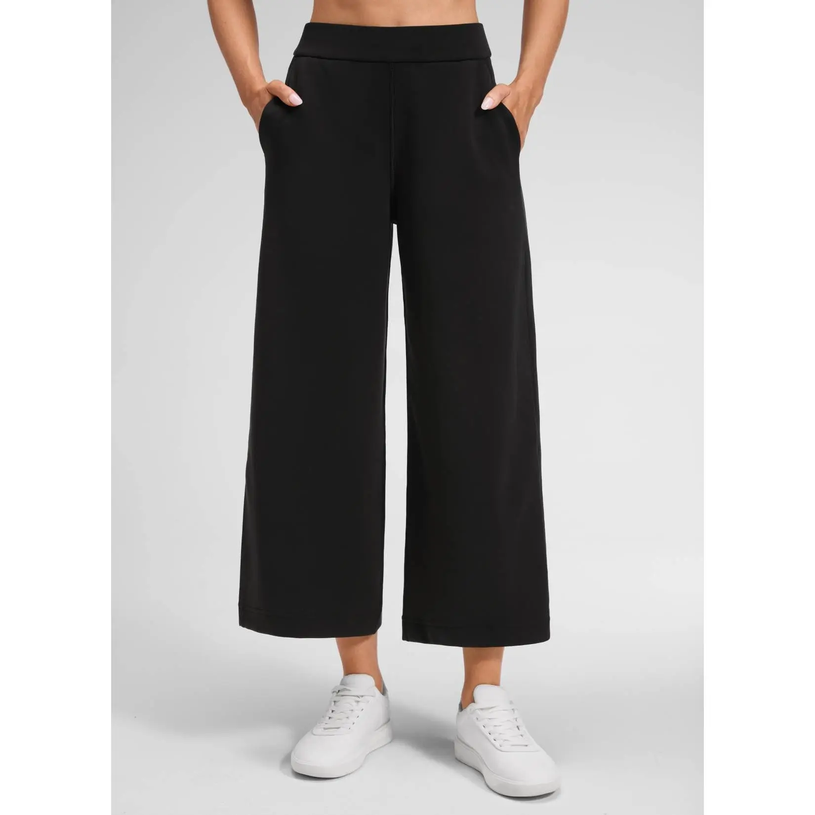 CRZ YOGA SoftAura Wide Leg Cropped Sweatpant 25"