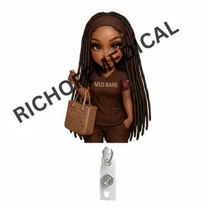 Rich Off Medical | Missy Med Barb Badge Reel
