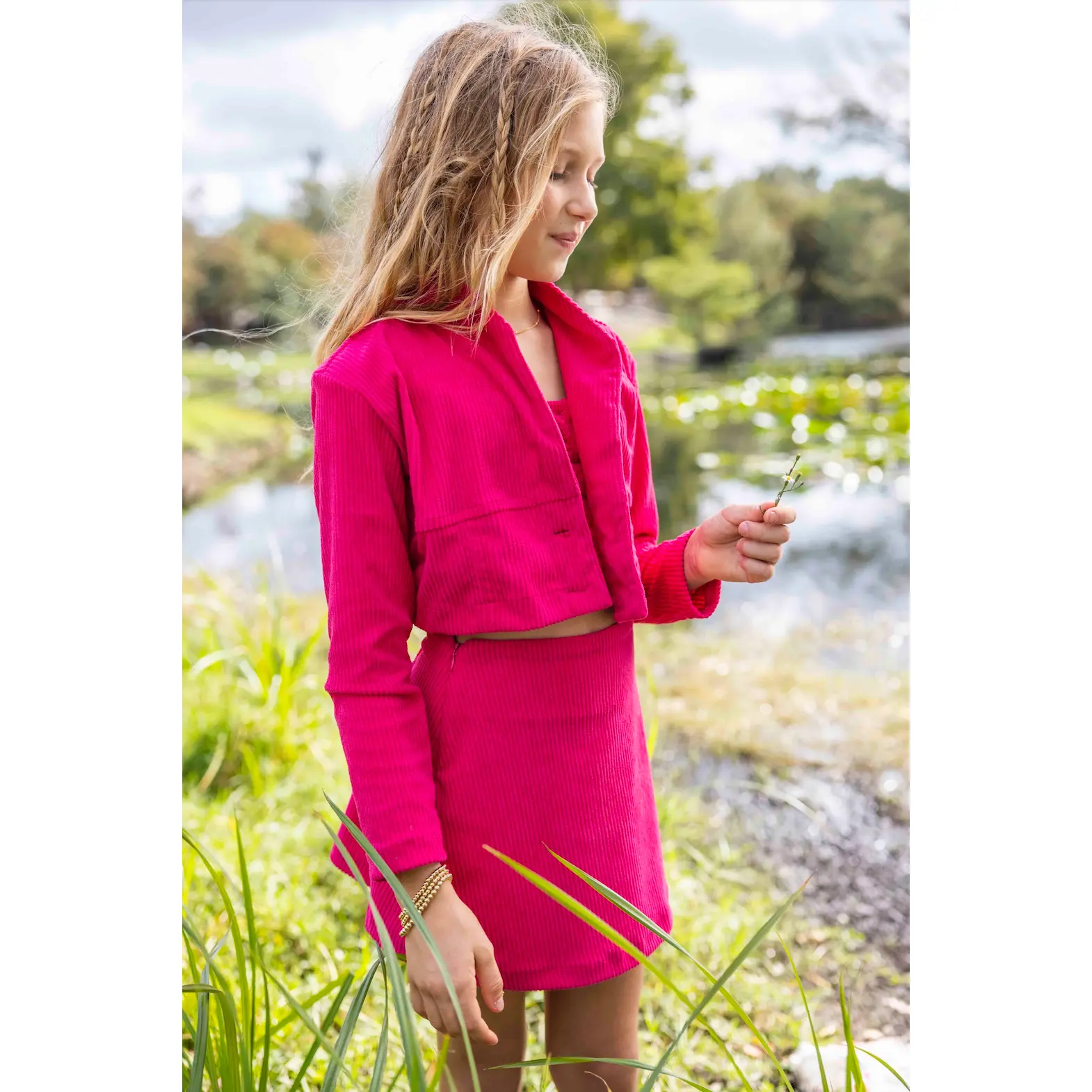 Amara Cropped Cord Jacket