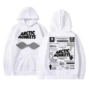 Monkeys Album Hoodie – Vintage Y2K Band Sweatshirt, Music Graphic Hoodie, Unisex Concert Tour Merch, Indie Rock Fan Gift