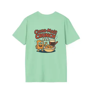 Funny Cinna-Malt Crunch Ale T-Shirt - Unisex Softstyle Tee