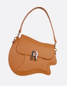 THE SOLOIST Pumpkin Spice Limited Release Full-Grain Leather Bag with Adonis King Hardware & Custom Box 100% Premium Black Leather Smooth Magnetic Closure Dust Bag Included