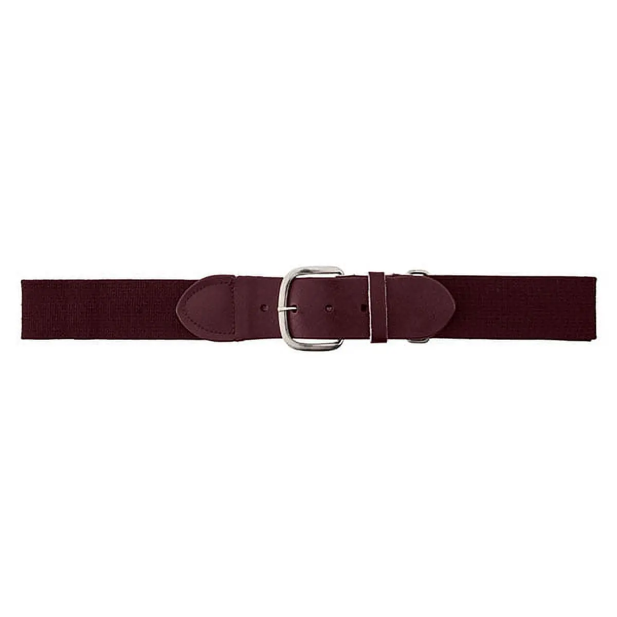 212 MAIN Athletic Uniform Belt with Leather Tab, Elastic Stretch Band for Adults, Adjustable 22"-46", Unisex, Maroon, Elastic Bands, Waist Belt, Sports & Outdoor, Baseball & Softball, Athletic Belt