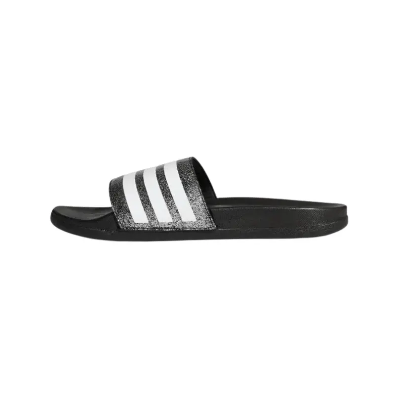 Adidas Adilette Comfort Slides J 'Black Glitter' - Men's