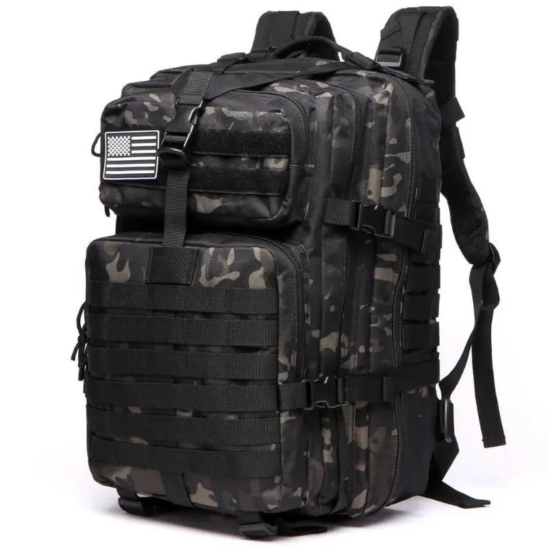1000D Nylon Waterproof Knapsack, Trendy Camo Camping Mountaineering Backpack For Hiking & Trekking, Ideal Gifts For Wilderness Enthusiast - TikTok Shop 1000D Nylon Waterproof Knapsack, Trendy Camo Camping Mountaineering Backpack For Hiking & Trekking, Ideal Gifts For Wilderness Enthusiast - TikTok Shop