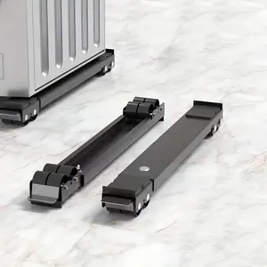 Stainless Steel Washing Machine Base, Adjustable Length Anti-slip & Anti-rust Washing Machine Stand, Easy To Assemble Large Appliance Base