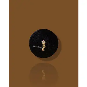 Hazel Two Dangle Ball Nose Hoop Ring Piercing