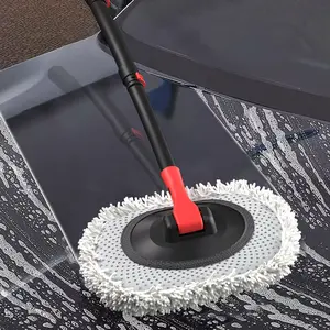 41" Automatic Water Flow Car Wash Mop – Soft Brush with 10M Hose