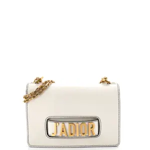 Pre-owned Dior Leather Shoulder Bags Christian J'Adior Flap Bag Medium