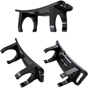 3 Pack Headlamp Holder Mounting Bracket Clip Replacement Headband Mount Stand for LED Rechargeable Head Lamp 24mm Cylinder Flashlights Magnetic Base Headlight Flash Light Torch