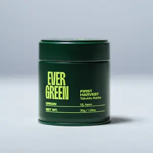 Evergreen Matcha 30g Tin- Premium First Harvest Yabukita Japanese Matcha