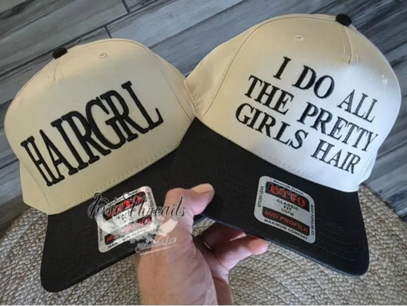 i do all the pretty girls hair hat, Hairstylist Hats