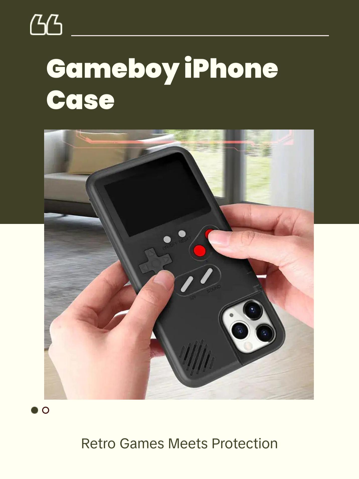 iPhone Nostalgia Gameboy Case