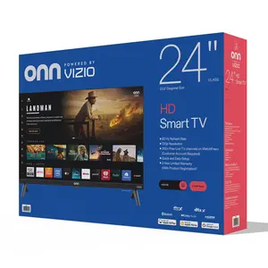 onn. 24" HD Smart TV Powered by VIZIO | Built-in WiFi | DTS:X Audio | Alexa & Google Compatible