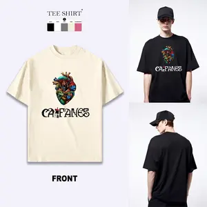 Caifanes Aztec Heart Comfort Color Printed Tee Ring-Spun Cotton Soft-Washed T-Shirt Trendy Tops Perfect Gift