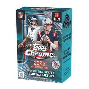 2025 Topps Chrome Football Blaster Box