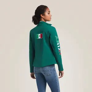 Ariat Womens Classic Team Softshell MEXICO Jacket - Green