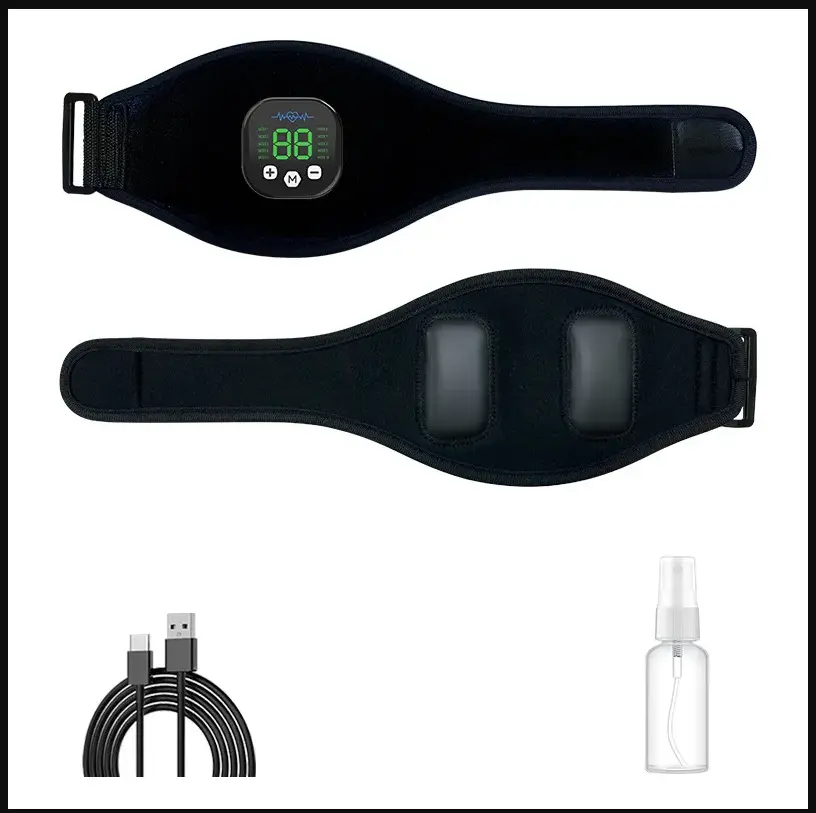 Portable Low Frequency Pulse Massager, Hand & Leg Electric Muscle Stimulator Home Use Massage Device