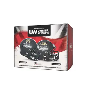 2026 Fanatics Under Wraps Autographed Wrestlemania 42 Mini Helmet
