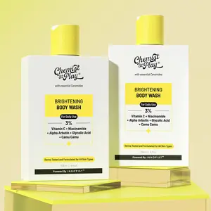 Chemist at Play Brightening Body Wash 236ml with Camu Camu & Alpha Arbutin for Radiant Skin Repair & Even Tone Pack of 2