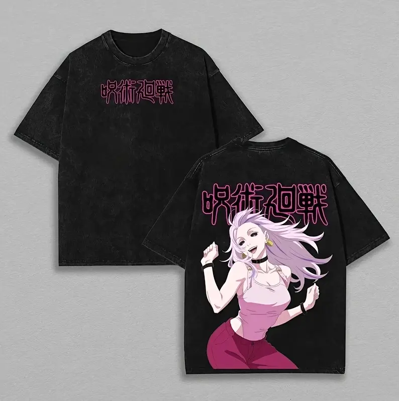 Vintage Uro Takako Shirt JJK Manga Graphic Shirt Sexy Anime Girl Streetwear Otak