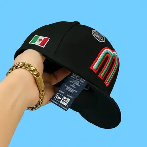 Unisex M Embroidered Mexican Flag Eagle Embroidered Baseball Cap Mesh Hat Outdoor Adjustable Sunscreen Leisure Hat Spring Autumn Travel Tourism Beach Vacation
