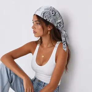 5pcs Bohemian Pirate Bandana Set for Men, Sports Bicycle & Casual Headwear, Sports Headwear, Bohemian Style, Pirate Fashion, Sweatwicking Material, Versatile Neckwear, Multifunctional Scarf, Men's Fashion, Outdoor Enthusiasts