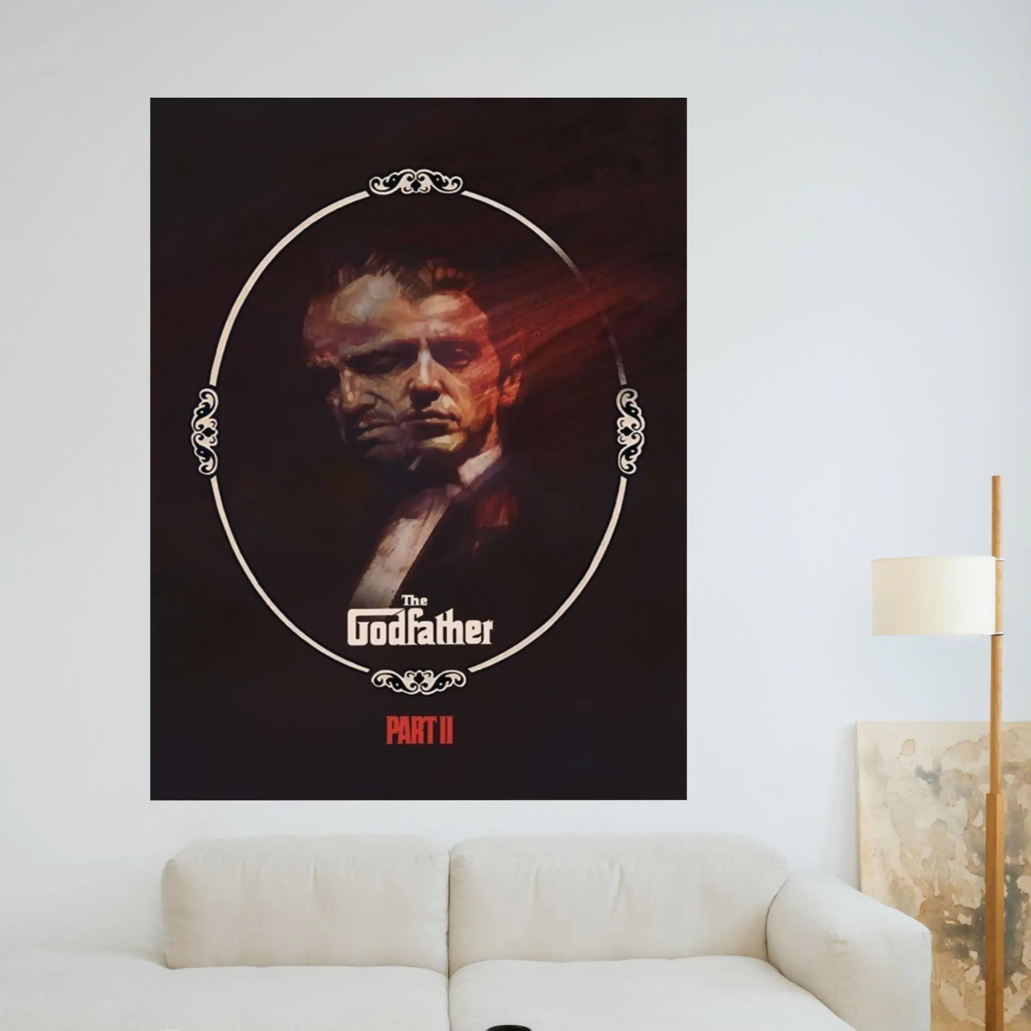 The Godfather Part II Poster – Michael Corleone's Power and Struggles, Action Film Art