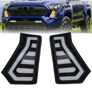 LED DRL Daytime Runnning Lamp Turn Signal Fog Lights For 2024-2025 Toyota Tacoma