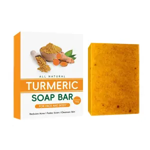 Turmeric Rejuvenating Soap Handmade Facial Cleansing Soap (2 pieces)