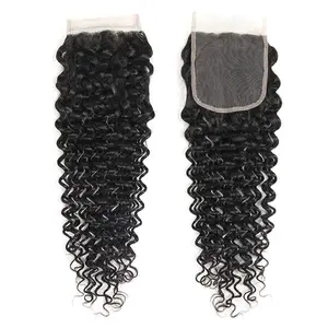 4*4 DEEP WAVE Transparent - HD LACE CLOSURE