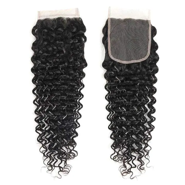 4*4 DEEP WAVE Transparent - HD LACE CLOSURE