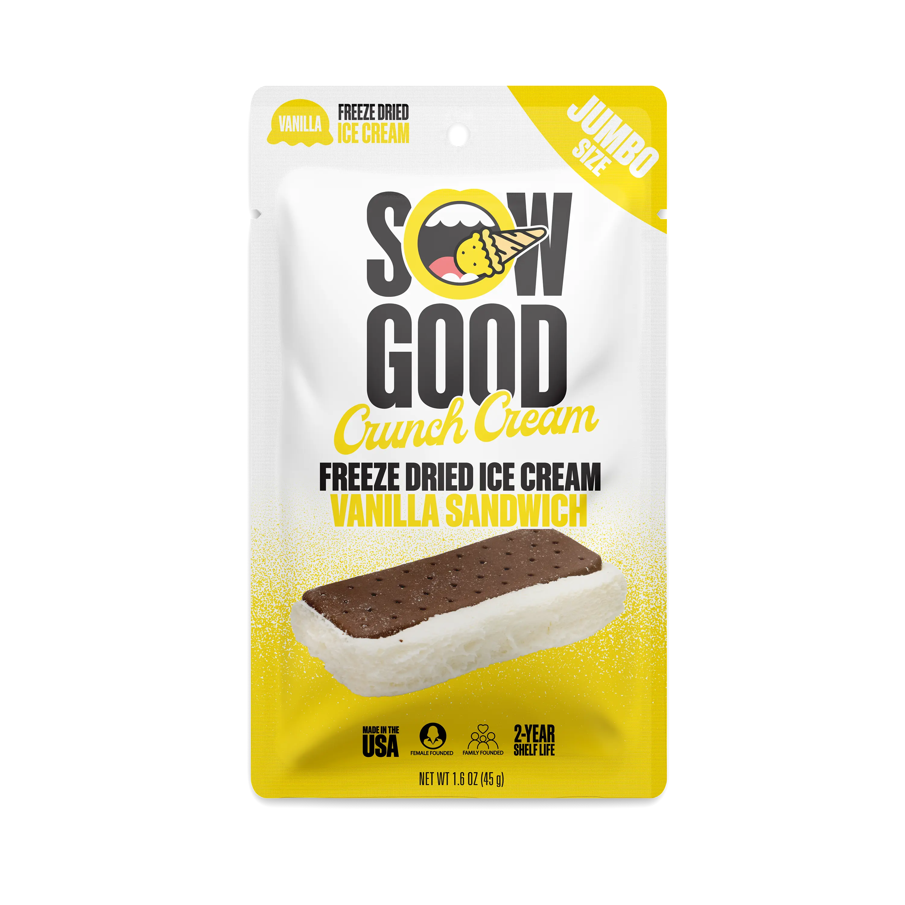 Jumbo Vanilla Crunch Cream 1.6 oz